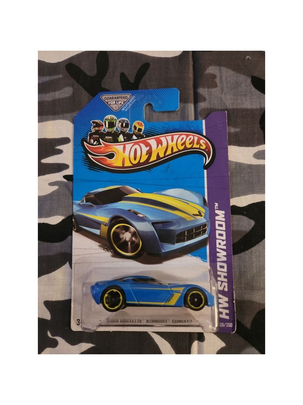 Hot Wheels 2009 Corvette Stingray Concept Blue